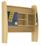 Динс Стеллаж для стола ЛД 507.120 (1132х1200х346)