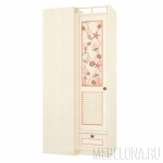 Шкаф уголовой прямой (левый) 509.040 (920х1984х508)