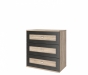 АУРЕЛИЯ Комод 3 ящ. СТЛ.156.08(800x842x449)