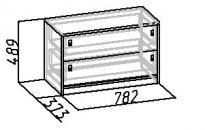 Комфорт 4 Тумба 17 (782х887х373)