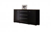 Гостиная Янг белый KOM2D4S 917 тумба 1700х420х955