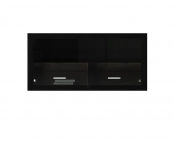 Марсель дуб феррара (черный) СБ-1073 Полка (1350х645х365)