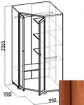 Марракеш Шкаф угловой 3 Стандарт 990х990х2065