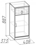 Калейдоскоп Тумба 30 408х373х887