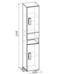 Гипер Шкаф МЦН 3 (400х2113х389)