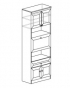 Гостинная Инна Шкаф барный 605 денвер светлый (800х368х2248)
