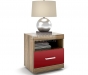 Марсель ночь марино (бордо) СБ-1079 Тумба прикроватная (450х486х330)