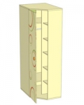 Шкаф угловой ЛД 503.060 Размер 687х2186х927