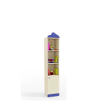 Денди синий СБ-1409 Стеллаж (390х1988х349)